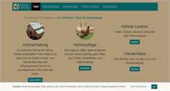 Desktop Screenshot of huehnerhaltung.info